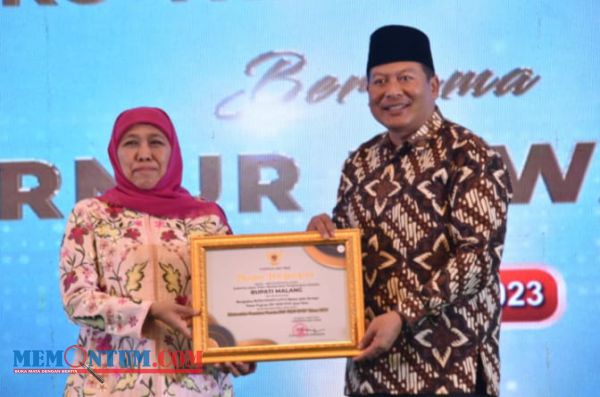 Hadiri Silaturahmi Pesantren Peserta EKO-TREN OPOP, Wabup Malang Raih Penghargaan Tokoh Penggerak OPOP