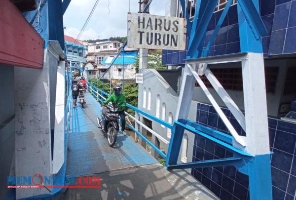 Minimalisir Jembatan Kayu Cepat Rusak, DPUPRPKP Kota Malang Ganti dengan Plat Bordes