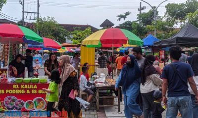 Ngabuburit Sambil Berburu Makanan di Area Parkir Pasar Pon yang Disulap Jadi Pasar Takjil Trenggalek