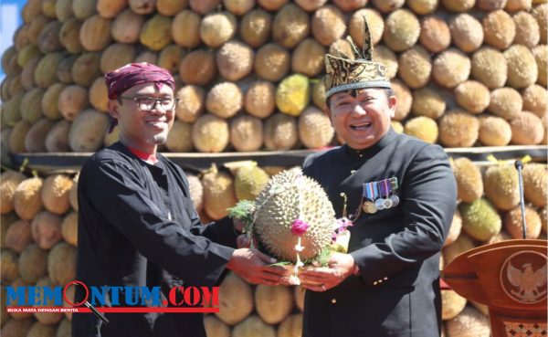 Pencanangan Hari Budaya dan Gebyar Sedekah Bumi, Bupati Jember Sampaikan Kabar Baik untuk Petani Durian dan Buah