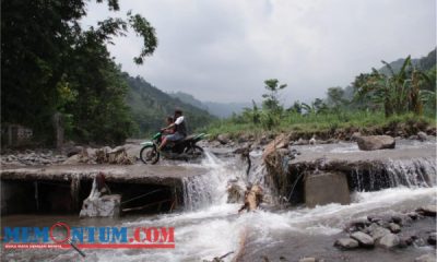 DPUPP Situbondo Normalisari Jembatan Limpas yang Rusak Akibat Diterjang Banjir