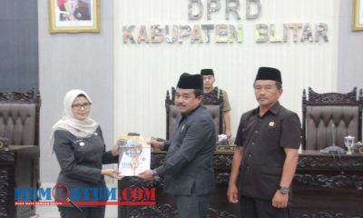 DPRD Kabupaten Blitar Gelar Rapat Paripurna Terkait Empat Agenda Penting
