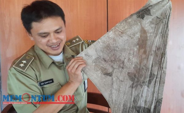 Batik Ecoprint Karya Pokja 2 PKK Kelurahan Temas Kota Batu Tarik Minat hingga Luar Jawa