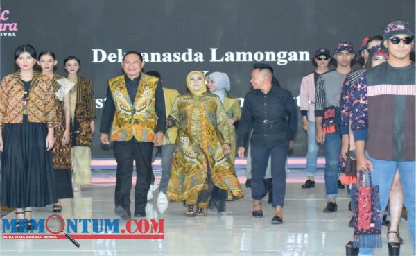 Batik Lamongan Tampil di Gelaran Busana Ethnic Nusantara Fashion Festival Surabaya