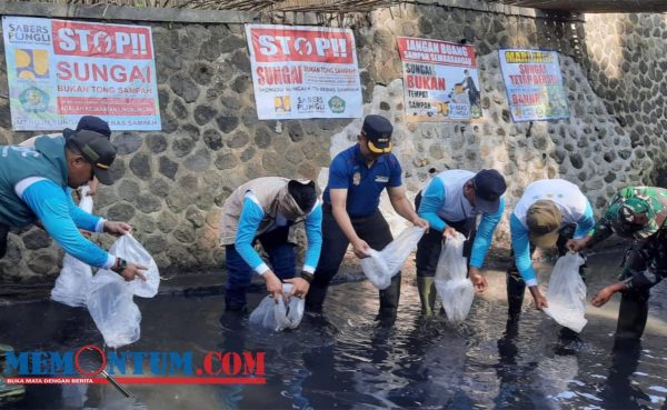 Peringatan Hari Air Sedunia dengan Bersihkan Mata Air di Kali Wunut Temas, Pj Wali Kota Minta Kegiatan Serupa Dioptimalkan