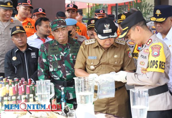 Bupati Jember Hadiri Pelaksanaan Gelar Pasukan Operasi Ketupat 2023 di Polres Jember