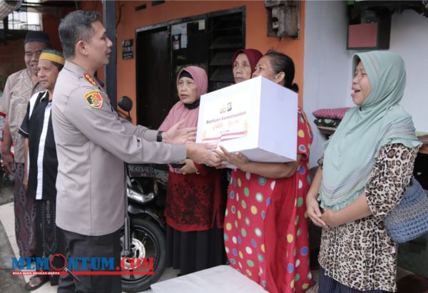 Kapolresta Malang Kota Distribusikan Bantuan Kemanusiaan untuk Negeri