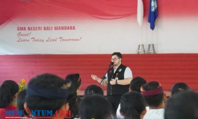 Kunjungi SMAN Bali Mandara, Mas Dhito Ingin Bangun Boarding School di Kabupaten Kediri