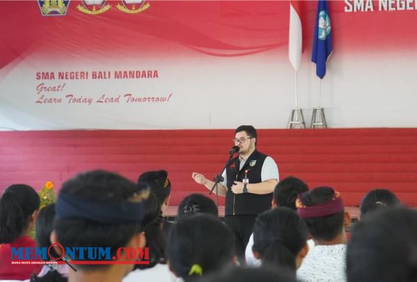 Kunjungi SMAN Bali Mandara, Mas Dhito Ingin Bangun Boarding School di Kabupaten Kediri