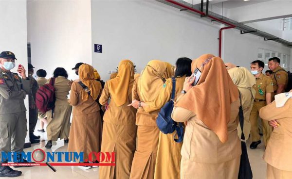 Pastikan Pelayanan Masyarakat Tetap Optimal, BKPSDM Kota Malang Lakukan Sidak