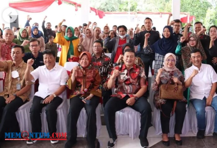 Tekan Angka Kemiskinan, Mensos Tri Rismaharini Roadshow Pantau Program Pena di Kabupaten Malang