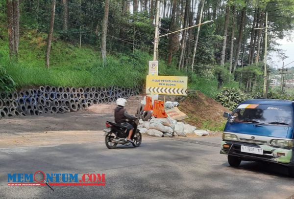 Jalur Penyelamat Kendaraan Rem Blong di Klemuk Kota Batu Butuh Pasir dan Penerangan Jalan