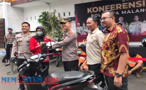 Korban Curanmor Bersyukur Motor yang Empat Bulan Raib bisa Kembali Lagi Usai Kawanan Pelaku Dibekuk