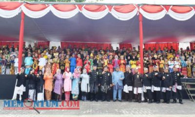 Momen Hardiknas 2023 di Lamongan, Bupati Yuhronur Umumkan Beasiswa Afirmasi untuk Guru