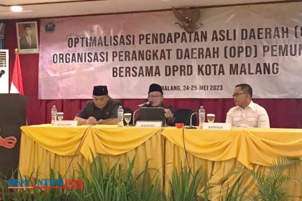 Optimalkan PAD Kota Malang, Wali Kota Sutiaji Dorong OPD Penghasil Lebih Maksimal