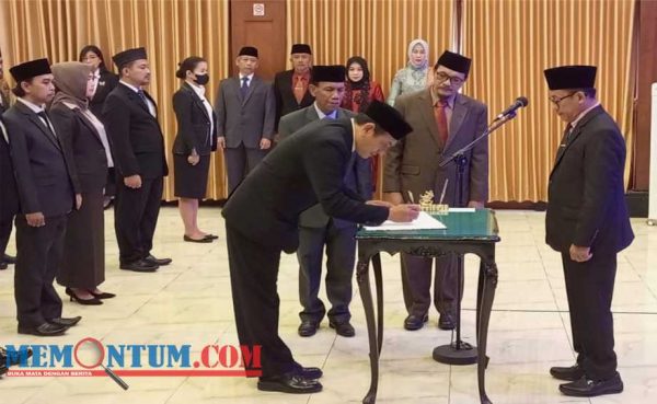 Tekankan Etika Jabatan, Wali Kota Malang Lantik 89 ASN Pejabat Eselon II hingga Eselon IV