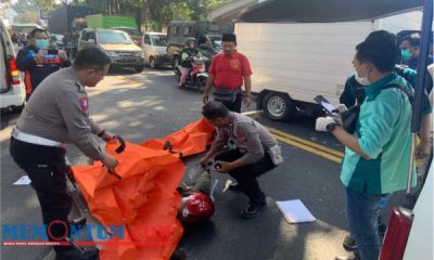 Tertabrak Truk Tronton, Pengendara Motor di Kota Malang Tewas