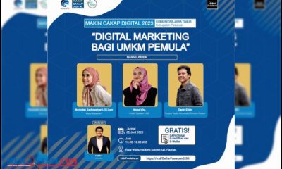 Bahas Digital Marketing untuk UMKM, Kemenkominfo Gelar Diskusi di Arena Pasar Wisata Pasuruan