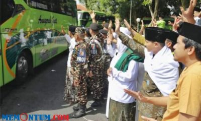 Bupati Arifin Berangkatkan 519 Calon Jamaah Haji Asal Trenggalek