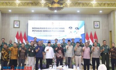 Launching Petugas Sensus Pertanian Jember, Bupati Hendy Minta Lahan Pertanian Jangan Alih Fungsi