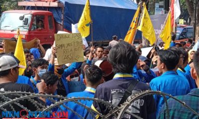 Soroti Pengolahan APBD, Ratusan Mahasiswa Kabupaten Probolinggo Gelar Aksi Unjuk Rasa
